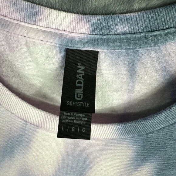 Women’s T-Shirt “All I Need Is Coffee And My Dog Tie Dyed Shirt Size Large - Picture 7 of 15